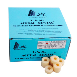 Ацетал пластмасса безмономерная ацетатная, цвет F3 (500г), Acetal Dental TSM