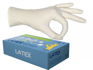 Перчатки латексные XL (9-10), 100шт, Mediok