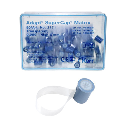 Капсулы для супермата (Adapt SuperCap), 0,05х5,0мм, 50шт, 2171, KERR