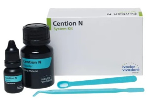 Центион Н (Набор Cention N System Kit), набор, порошок30г+жидкость8г, A2, 684196AN, Ивоклар-Вивадент  