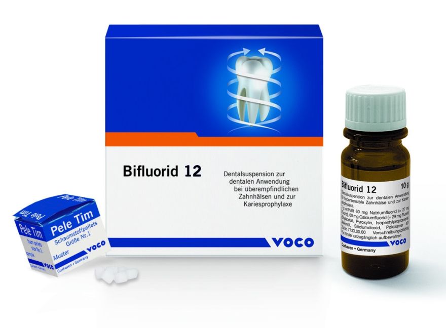 Бифлюорид-12 (Bifluorid 12), 4г+10г, фторлак, 1035, Voco
