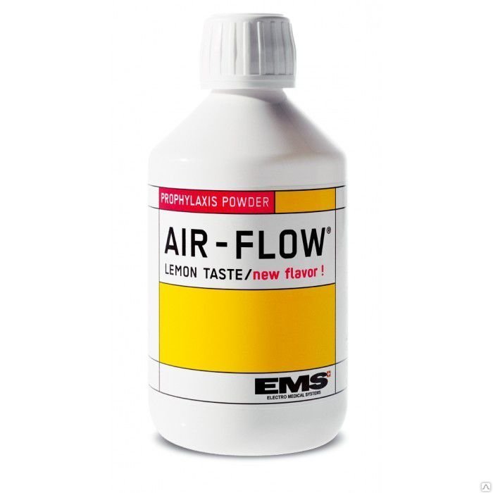 Порошок для Аэр-Фло Комфорт (Air Flow Comfort), 40мкм, Лимон, 300г, EMS/Швейцария