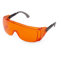 Очки защитные Monoart оранжевые UV 525, 261015/261405,  ЕВРОНДА