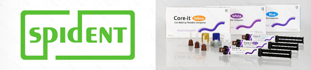 Core it Dua – композит для фиксации штифтов.