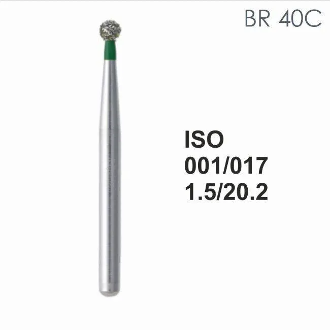 Боры алмазные BR-40C (5шт), МАНИ