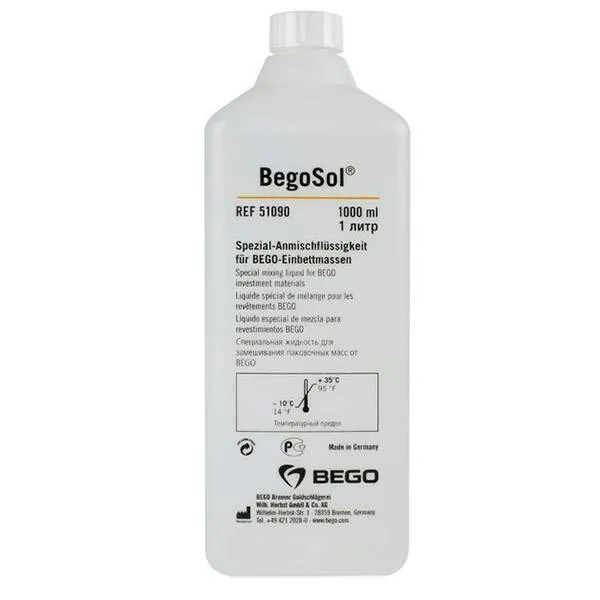 Жидкость для паковки Бегосол BegoSol (1л), 51090, BEGO