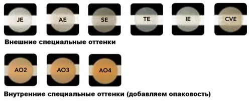 G-aenial Специальные оттенки