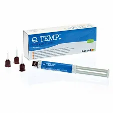 Кью-Темп Аутомикс (Q-Temp AutoMix Intro), цемент для временной фиксации, белый, 5мл+10нак., 100014, BJM