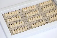 Зубы акриловые ANIS PROFI 3-х слойные №31 A1 фронтальные верхние, 6шт, АНИС