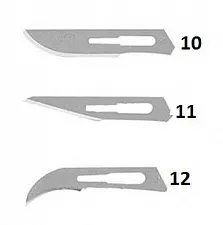 Лезвия для скальпеля №12 (100шт), Ensent