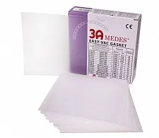 Пластины EV Gasket для изготовления капп для отбеливания, квадратные, Bleaching 080 (127х127х2,0мм), 12шт, 3A MEDES