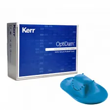 ОптиДам Антериор (OptiDam Anterior), коффердам д/фронт зубов, 30шт, 5204, KERR