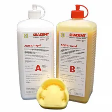 Силикон Adisil Rapid для дублирования, 1кг+1кг, 101231, SILADENT