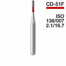 Боры алмазные CD-51F (5шт), МАНИ