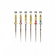 Протейпер Голд (Protaper Gold) стерильные файлы 31мм ассорти SX-F3, 6шт, A0409231G0103, МАЛИФЕР