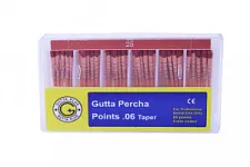 Гуттаперчи конус 06 №25, 60шт, GUTTA PLUS