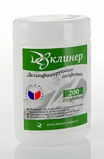 Салфетки дезинфицир. в банках (200шт), ДезКлинер