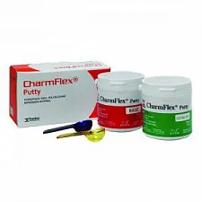 ЧармФлекс Путти (СharmFlex Putty), слепочный поливинилсилоксановый материал, 2х280мл, DentKist