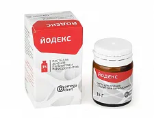 Йодекс, паста для лечения периодонтитов (15г), ОМЕГА