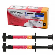Градиа Директ Флоу (Gradia Direct Flo), А1, жидкотекучий композит, 2шпр.х1,5г, 003441, GC