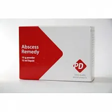 Абсцесс Ремеди (Abscess Remedy), 15г пор.+15мл жидк., 11201,  PD