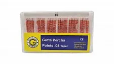 Гуттаперчи конус 04 №15, (60шт), GUTTA PLUS