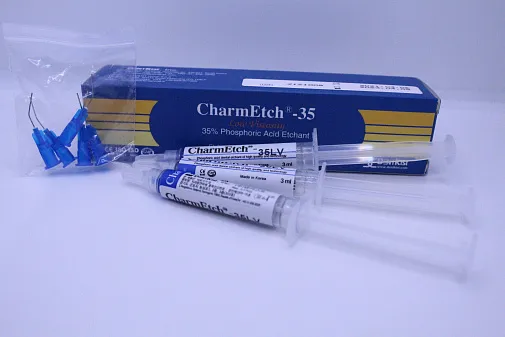 ЧармЭтч HV 35% (CharmEtch 35% HV), протравочный гель, 3шпрх3мл, DentKist