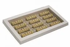 Зубы акриловые ANIS PROFI 3-х слойные №14 A3 фронтальные верхние, 6шт, АНИС