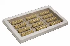 Зубы акриловые ANIS PROFI 3-х слойные №13 A1 фронтальные верхние, 6шт, АНИС