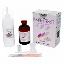Ре-Файн Брайт (Re-Fine Bright), 5-CLEAR, пластмасса, 250гр+260мл, полимеризация 3.00мин, YAMAHACHI