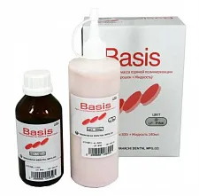Базис (Basis), пластмасса горячего отверждения, LF Pink, 300г+140мл, STYB-S-LFPink/SM, YAMAHACHI