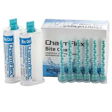 ЧармФлекс БайтКлеа (CharmFlex Bite Clear), Корригирующий слепочный материал, 2катр.х50мл+6, DentKist