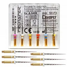 Машинные файлы ProTaper 25мм S2 (6шт) (Протейпер), A041022510212, МАЛИФЕР