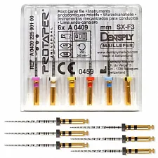Машинные файлы ProTaper 31мм F4 (6шт), A041123110412, МАЛИФЕР