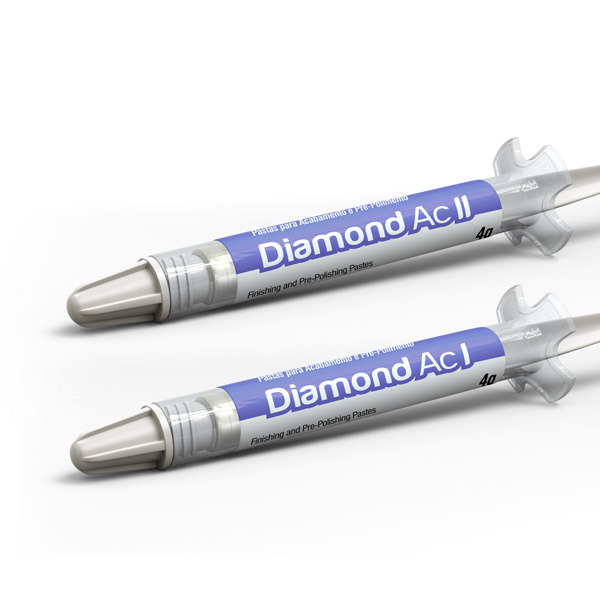 Набор паст из оксида алюминия для предварительной и финишной полировки Diamond AC I&II, 2шпрх4гр, FGM