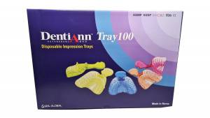 Ложки оттискные для снятия слепков Implant Tray DentiAnnTray100, набор (100шт), Seil Global