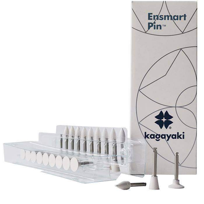 Чашки полиры грубые белые (30шт) (Ensmart Pin 125) KAGAYAKI