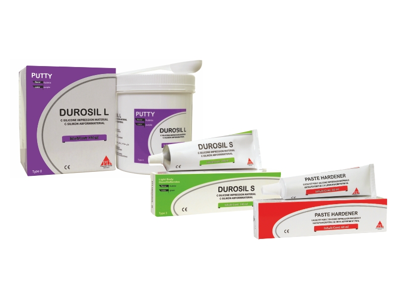 Дуросил Кит С (Durosil Kit C), силикон набор,60мл+140мл+900мл, Pr. Dental