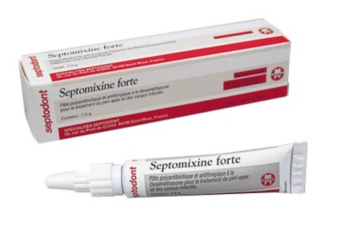 Септомиксин форте (Septomixine Forte), 7,5г, СЕПТОДОНТ