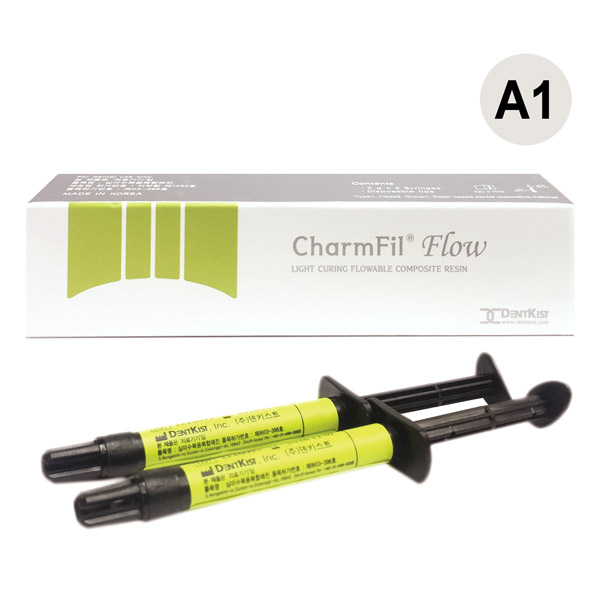 ЧармФил Флоу (CharmFil Flow), A1, жидкотекучий материал светового отверждения, 2шпрх2г, DentKist