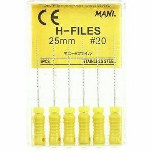 Н-FILES 25мм №20 (6шт), МАНИ