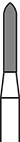 282-012 , твёрдосплавные боры FG (5 шт), PDG 12 граней