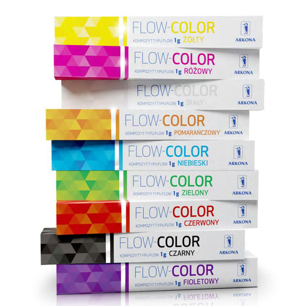 Флоу Колор (Flow-Color), голубой, шприц, 1г, ARKONA