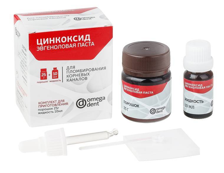 Цинкоксид-эвгеноловая паста без формальдегида, ОМЕГА