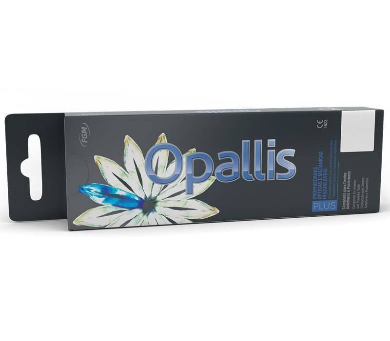 Опаллис (Opallis), DA2, шприц, 4г, композит для фронтал. и жеват. группы зубов, FGM