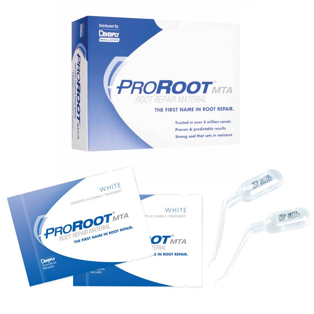 Про Рут МТА (Pro Root МТА), для пломбирования корневых каналов, 4х0,5г, A040500000300, ДЕНТСПЛАЙ