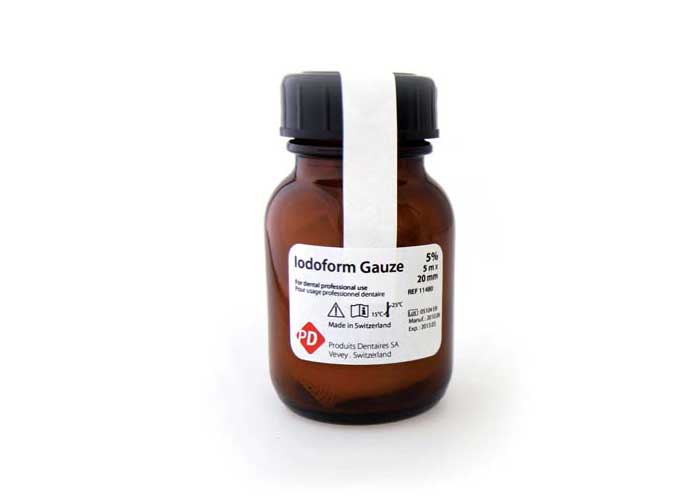 Повязка йодоформная 5% (Iodoform Gauze), 5мx20мм, стерильный, 11480, PD