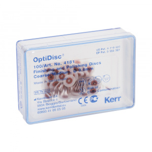 ОптиДиск (OptiDisc), 9,6мм, средние, 100шт, 4181, KERR