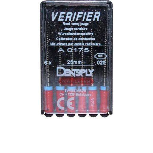 Верификаторы (Thermafil Verifier) 25мм №25 (6шт), A017502502500, МАЛИФЕР