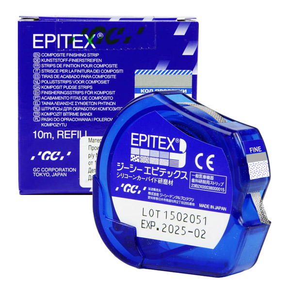 Эпитекс F (Epitex F), штрипсы пластиковые мелкозернистые, GC